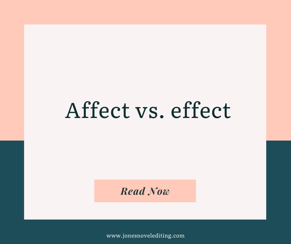 Affect vs. effect