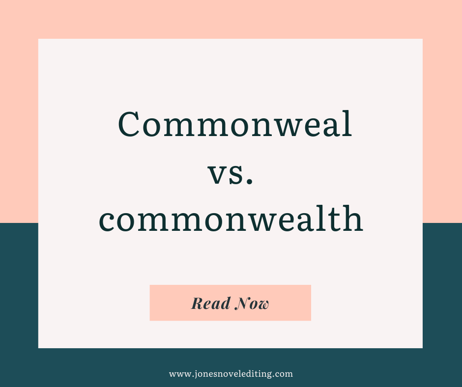 Commonweal vs. commonwealth