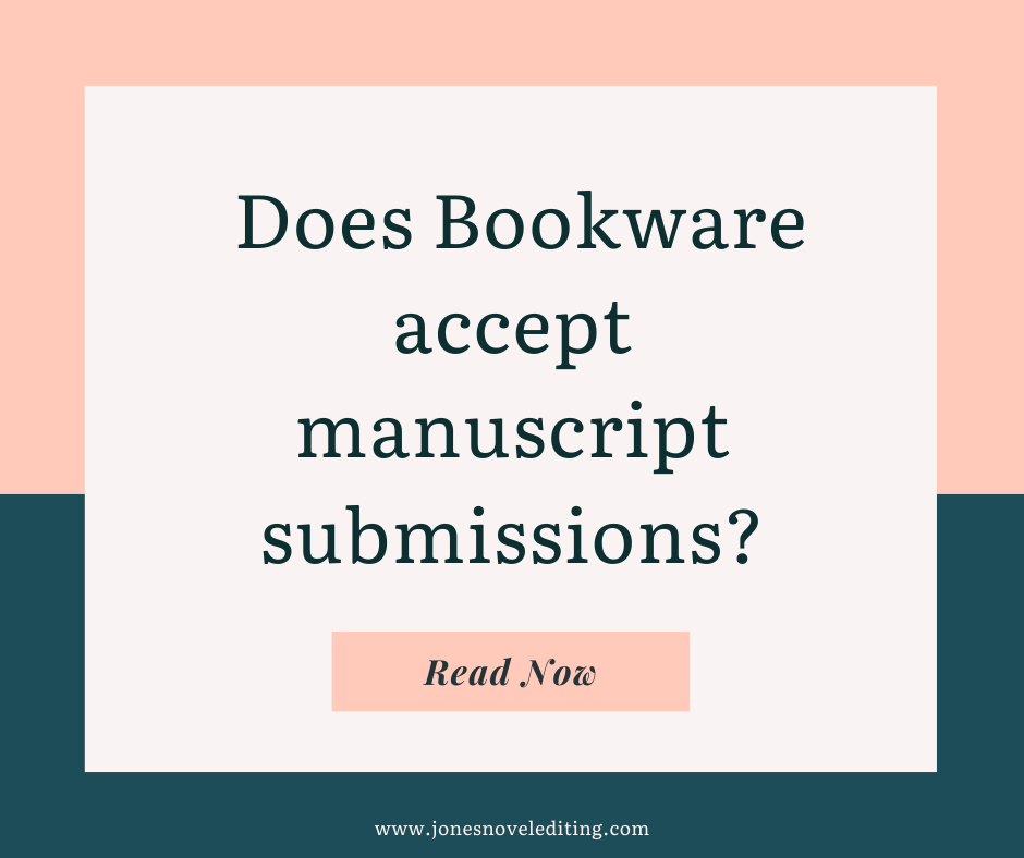 Does Bookware accept manuscript submissions?