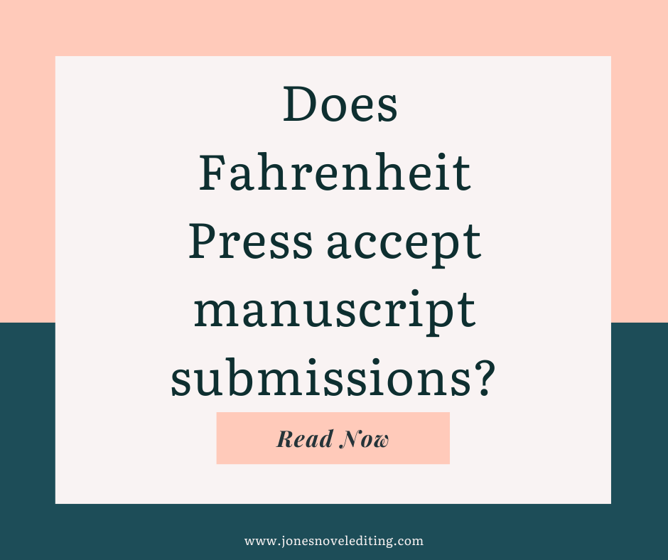 Does Fahrenheit Press accept manuscript submissions?