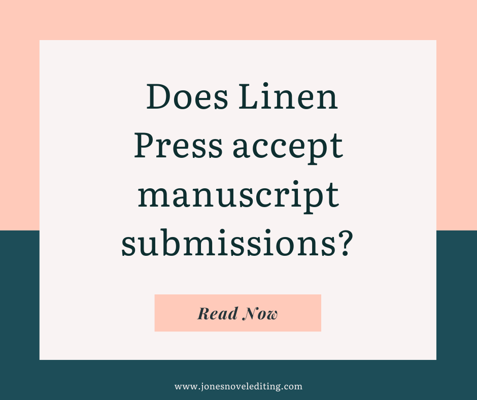 Does Linen Press accept manuscript submissions?
