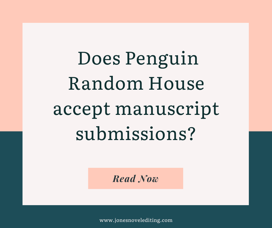Does Penguin Random House accept manuscript submissions?