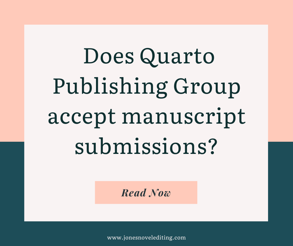 Does Quarto Publishing Group accept manuscript submissions?