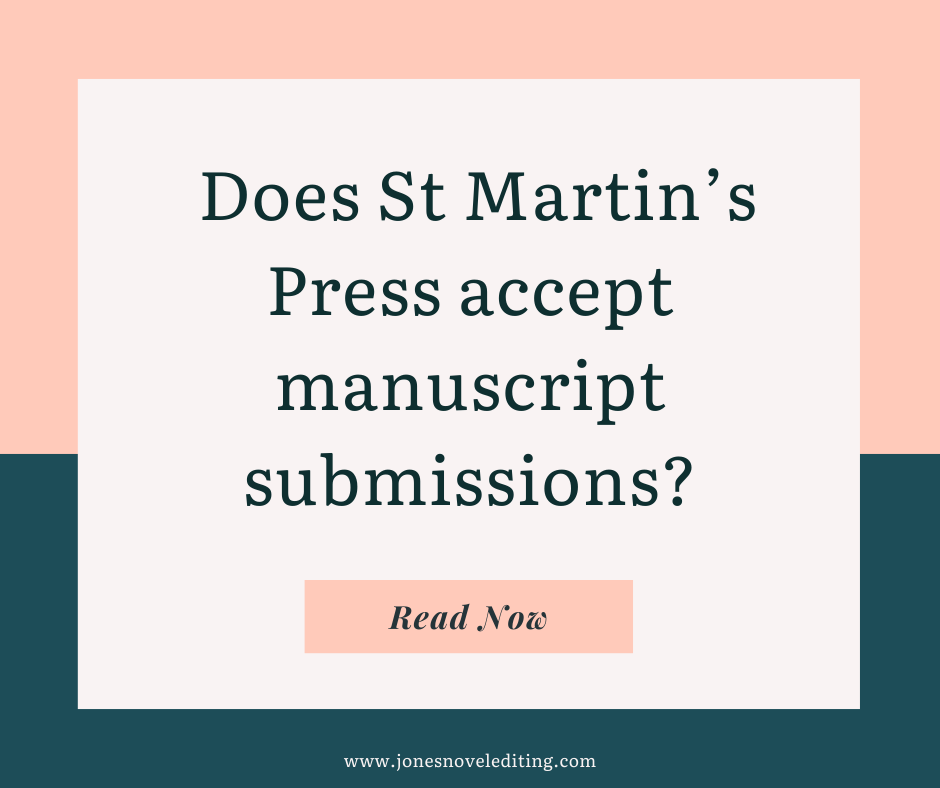Does St Martin’s Press accept manuscript submissions?