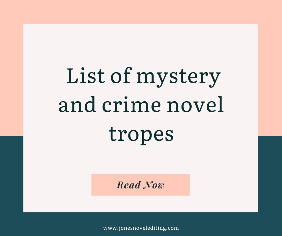 List of mystery and crime novel tropes