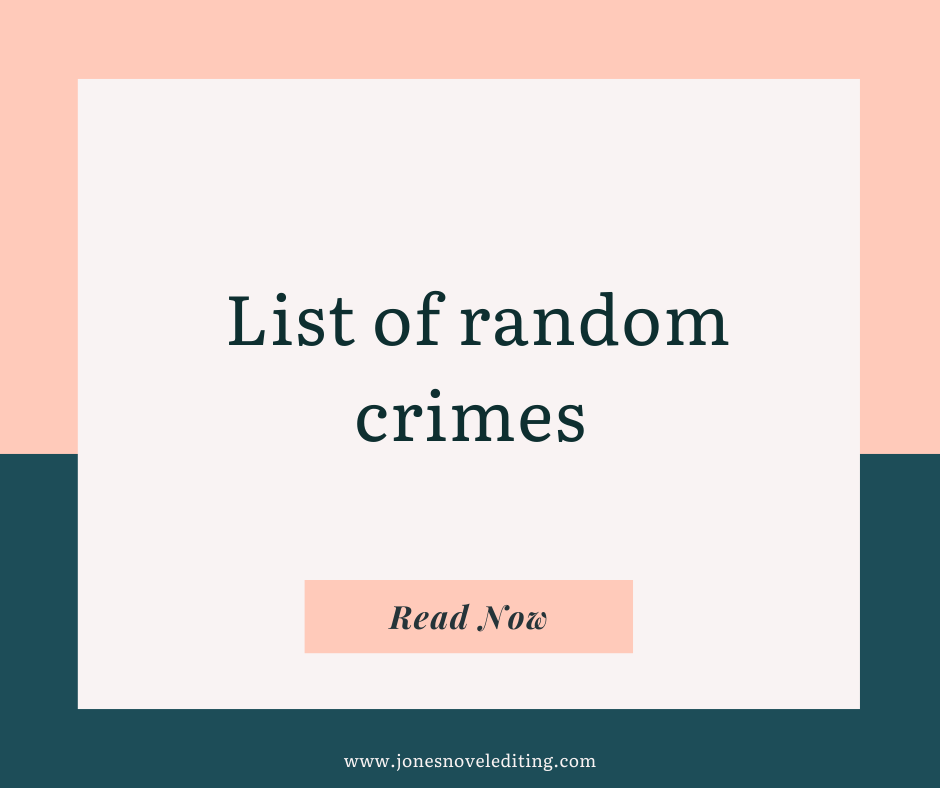 List of random crimes