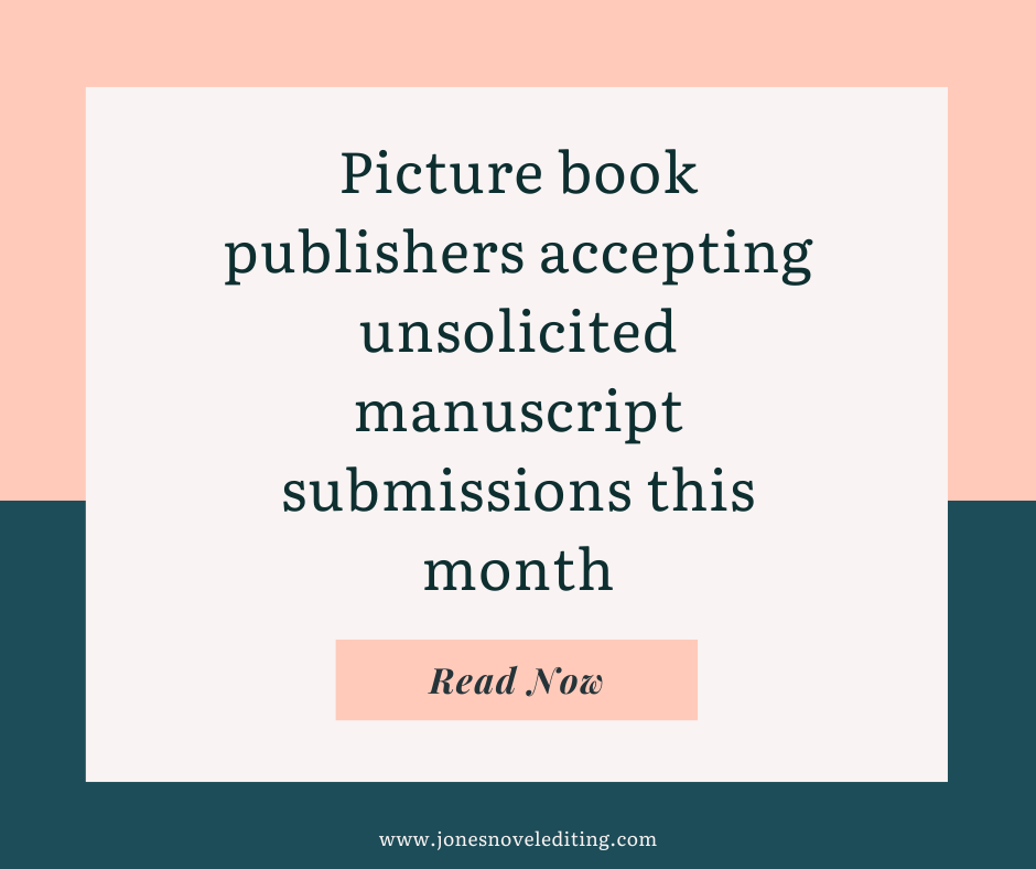 Picture book publishers accepting unsolicited manuscript submissions this month