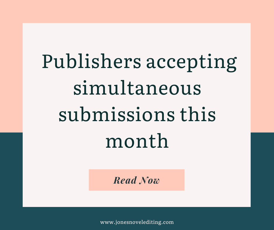 Publishers accepting simultaneous submissions this month