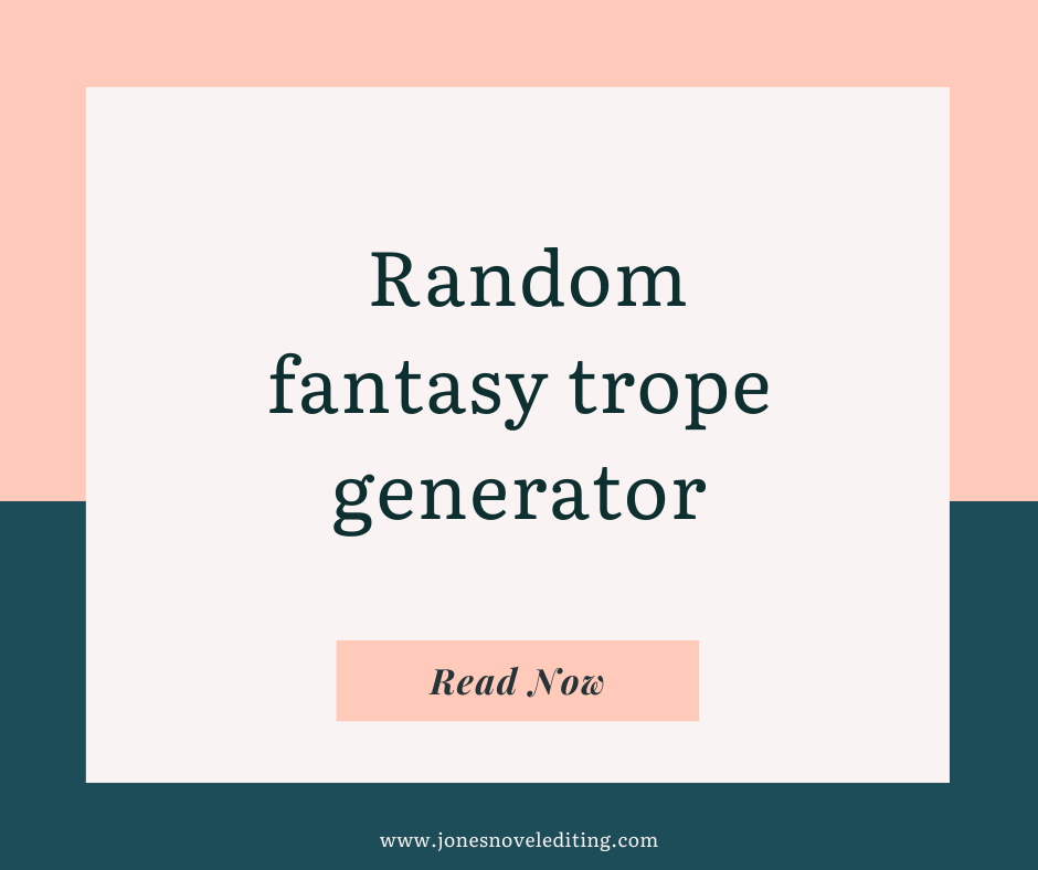 Random fantasy trope generator