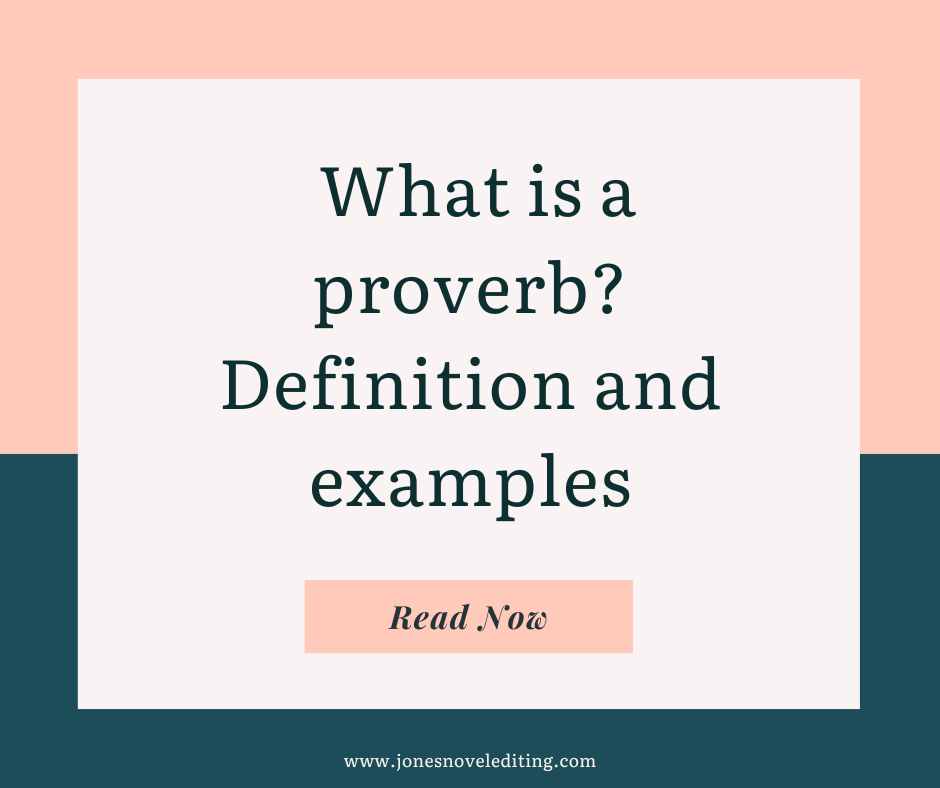 What is a proverb? Definition and examples