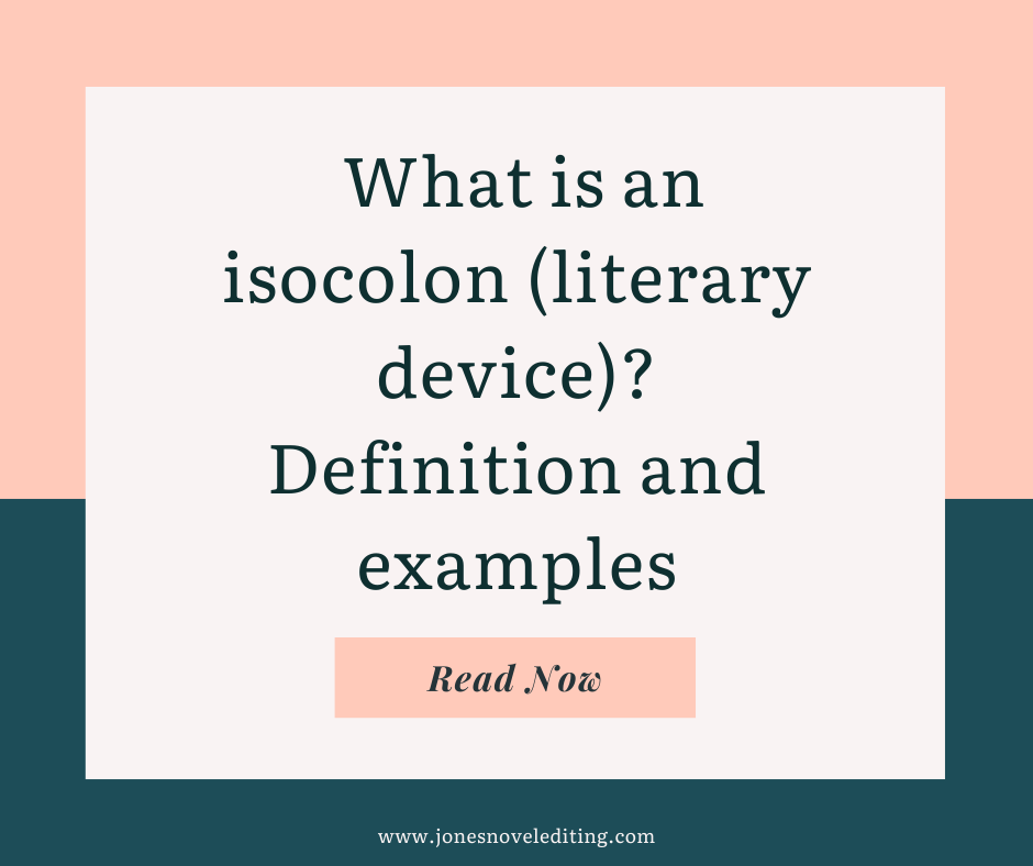 What is an isocolon (literary device)? Definition and examples