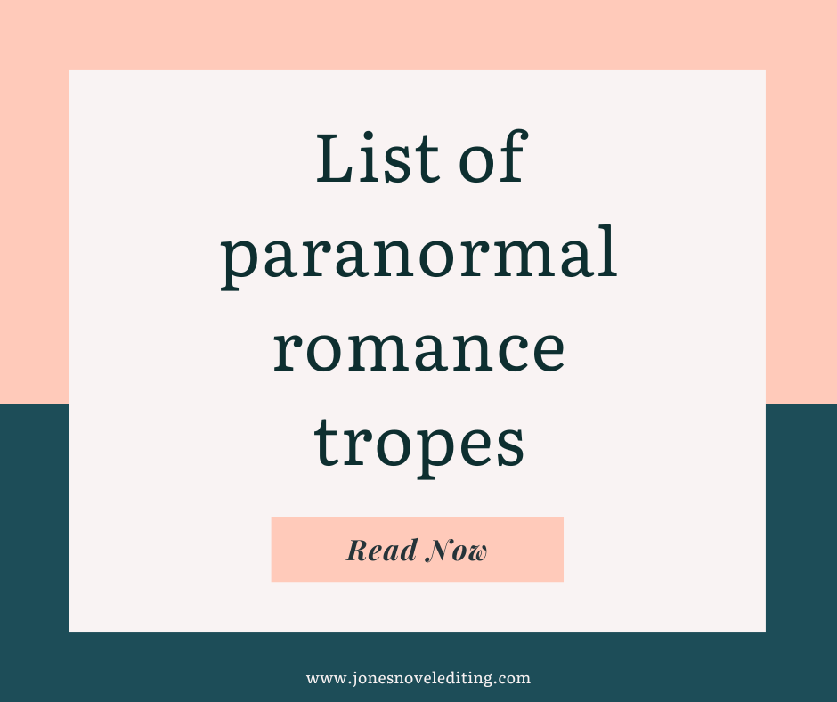 List of paranormal romance tropes